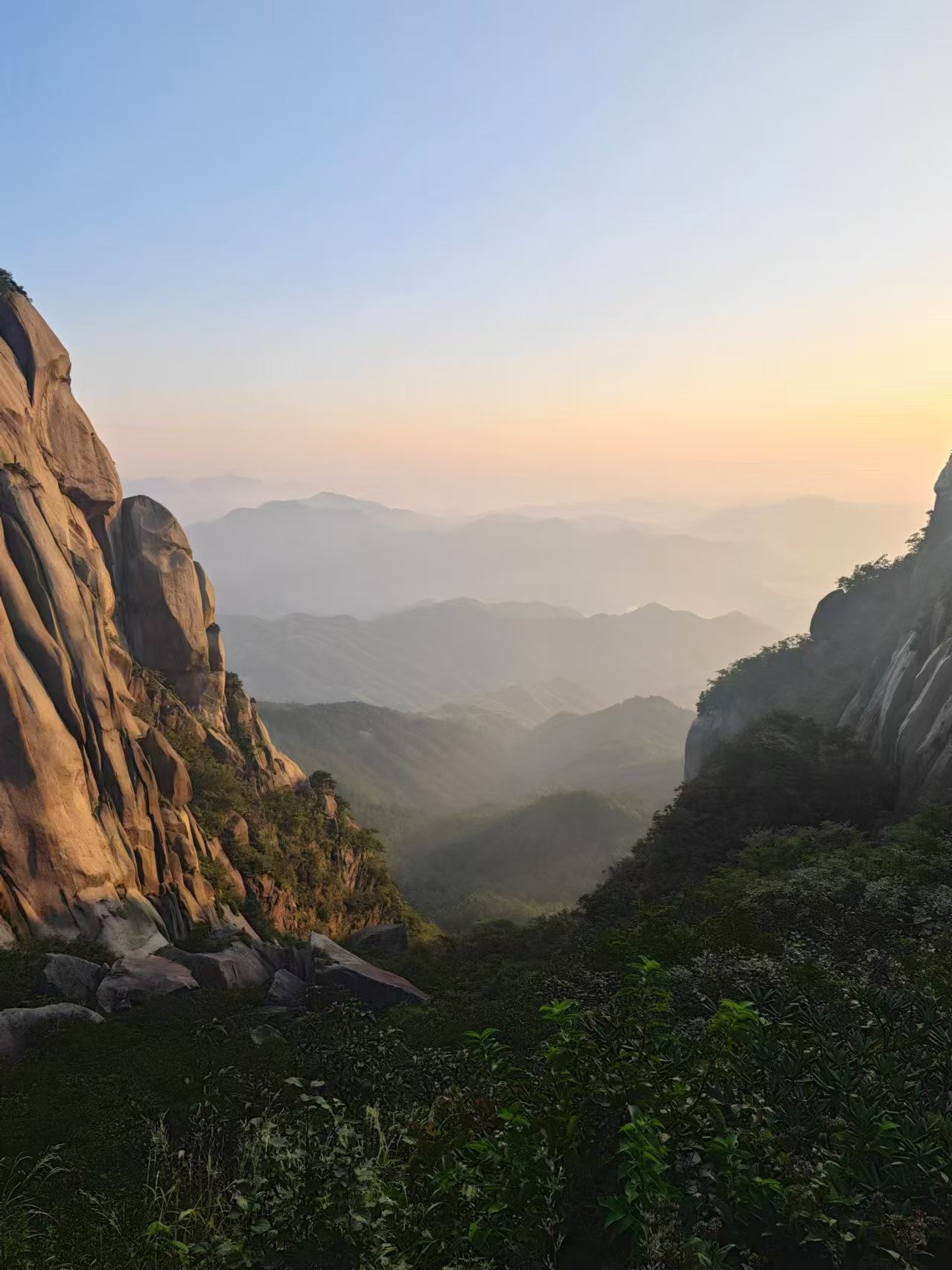 古南岳天柱山图片