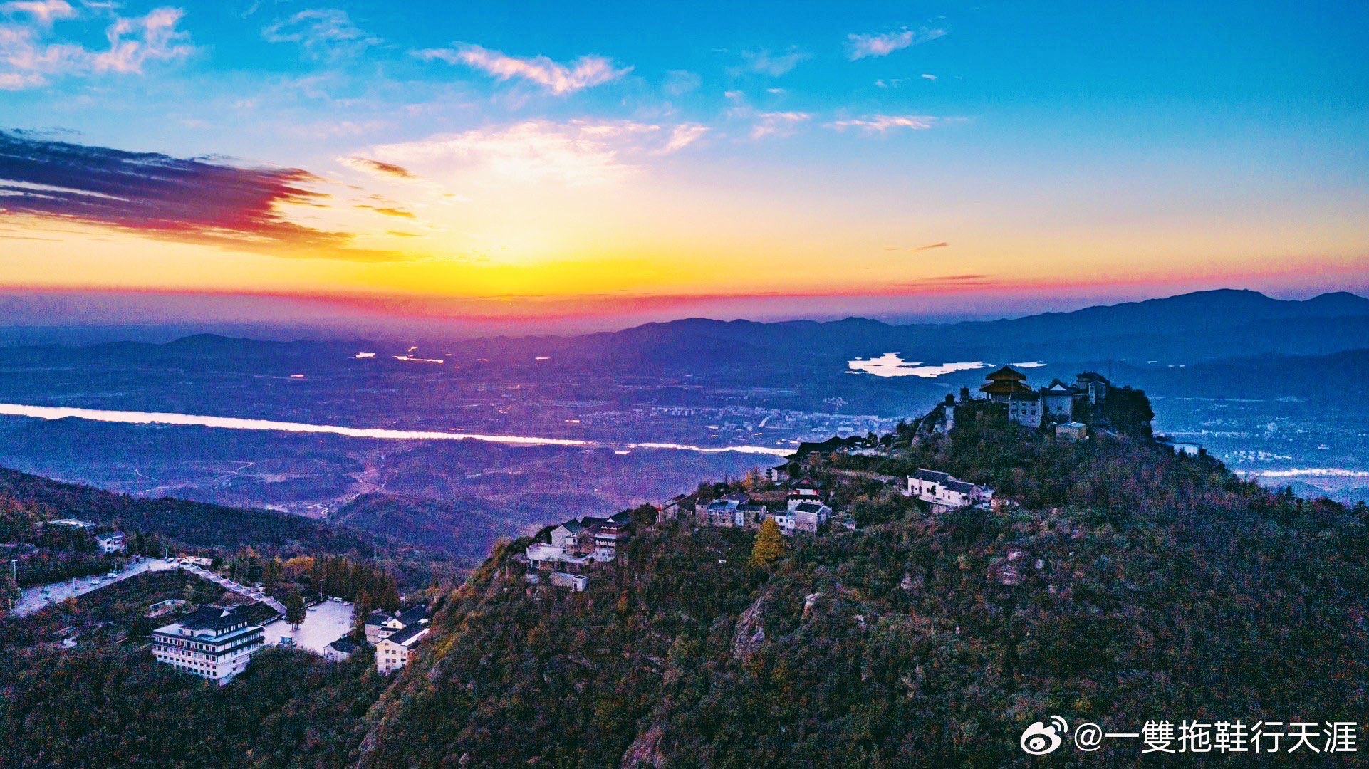 582.1米海拔木兰山,登顶后的天地更开阔了!