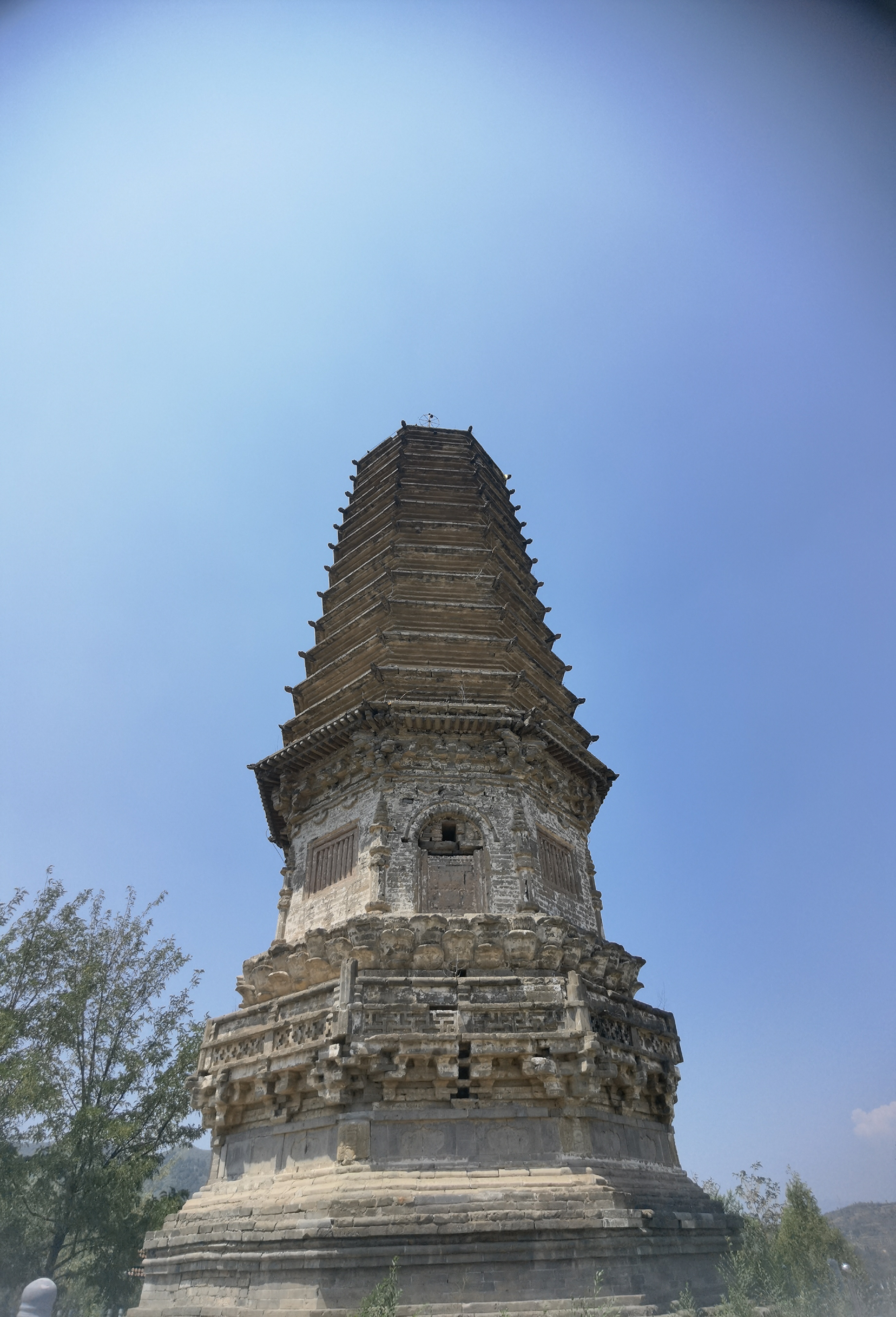 国宝打卡:荆轲塔