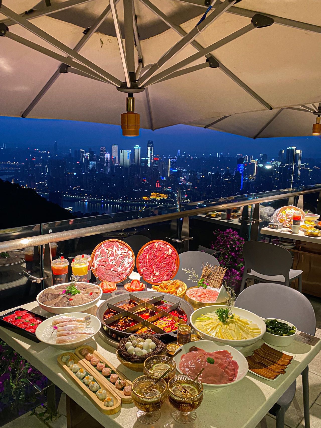 重庆去南山夜景火锅公园餐厅介绍, 去南山夜景火锅公园地址-交通-门票