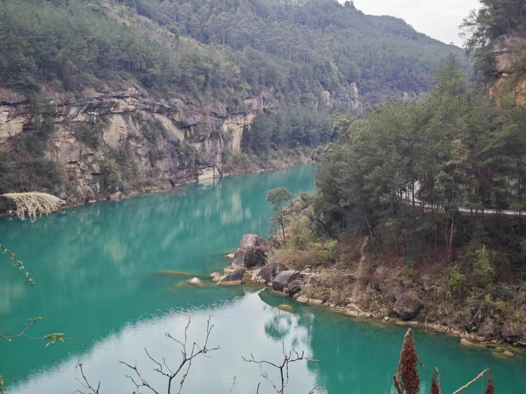 打卡自贡荣县的"小九寨" ——双河口水库
