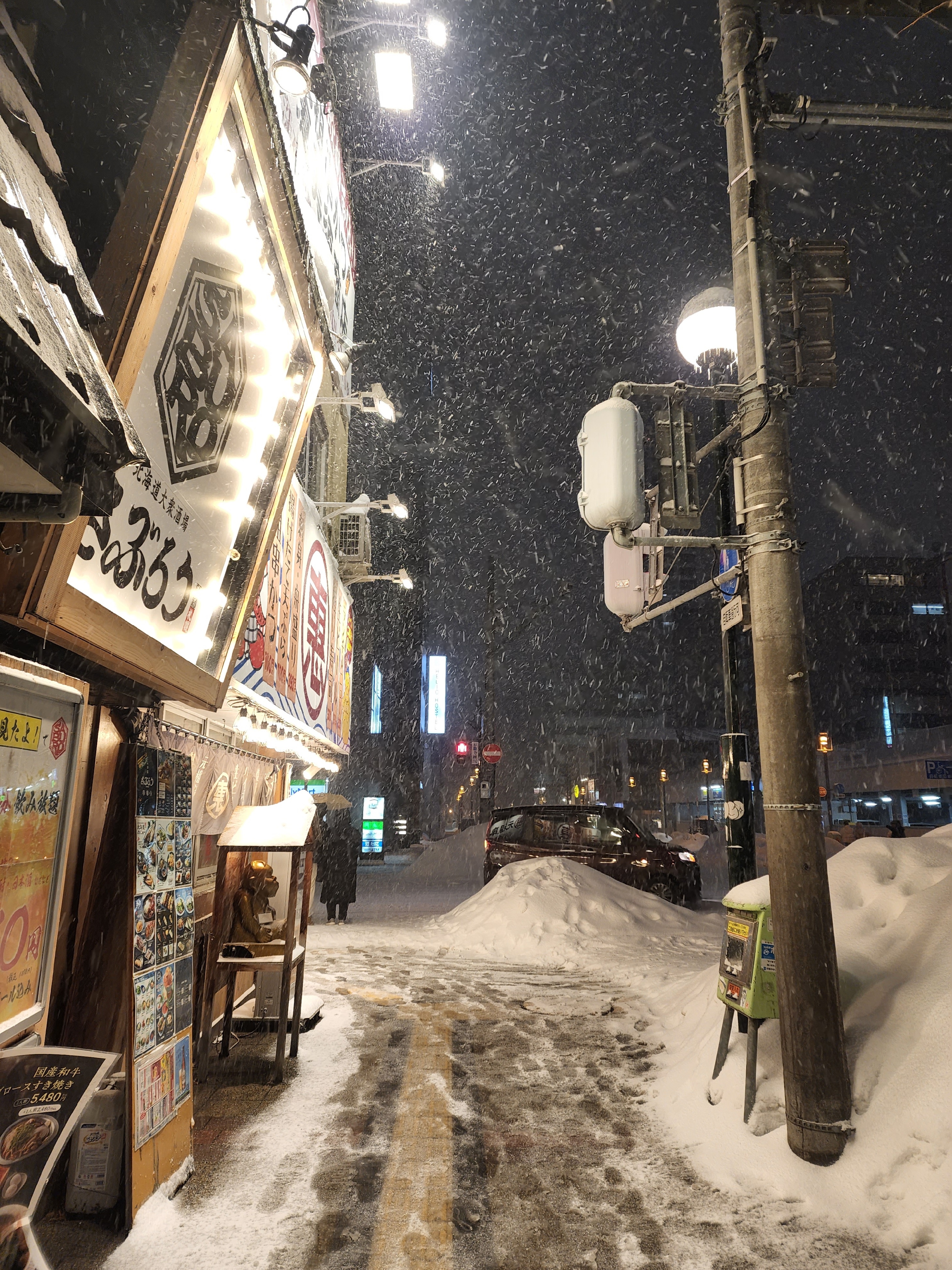 札幌下雪图片