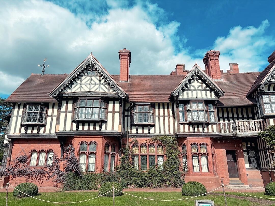 wightwick manor位于英格兰中西部城市wolverhampton,是一座十九世纪