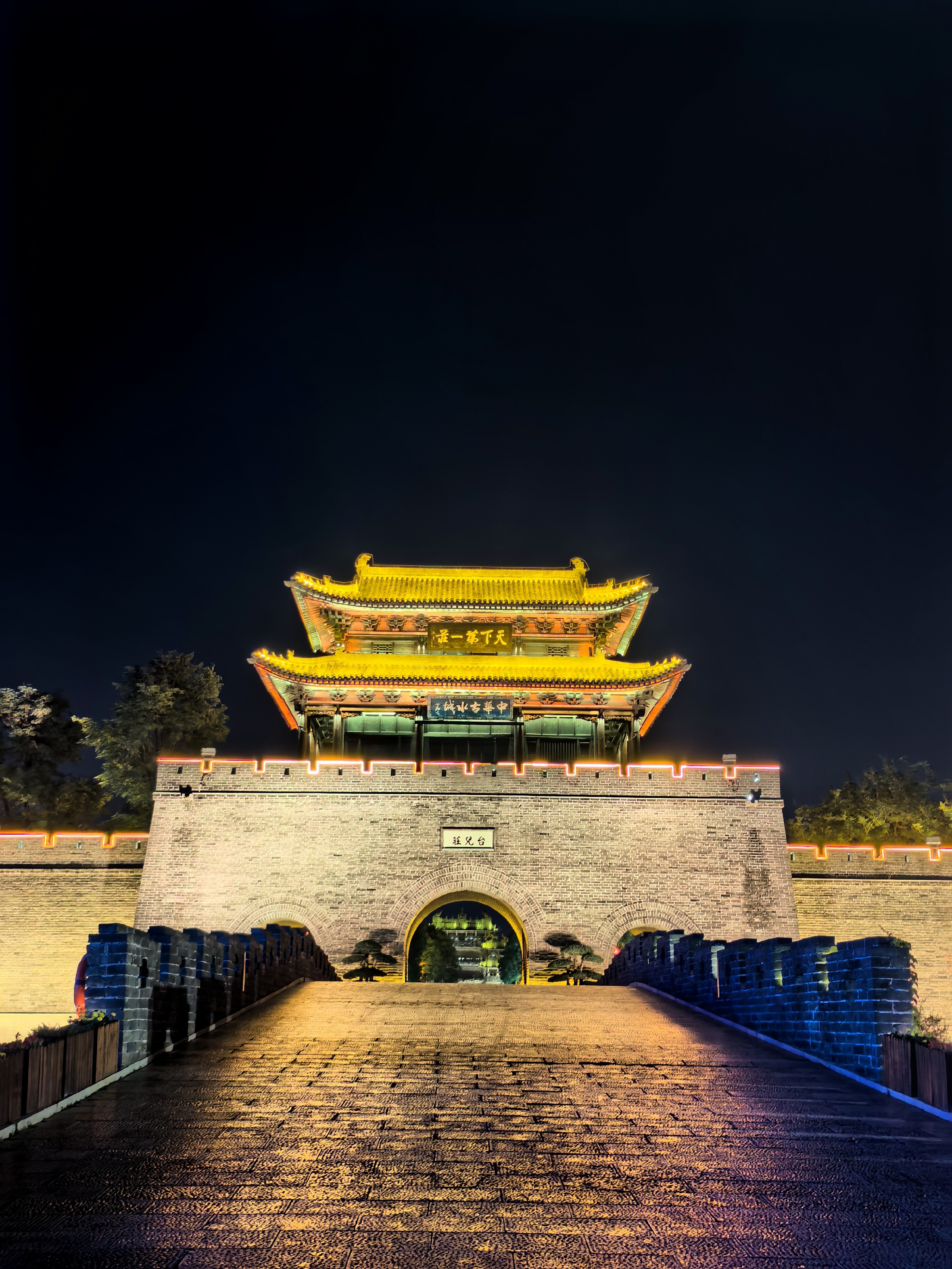 京杭大运河中心点7915台儿庄古城6015