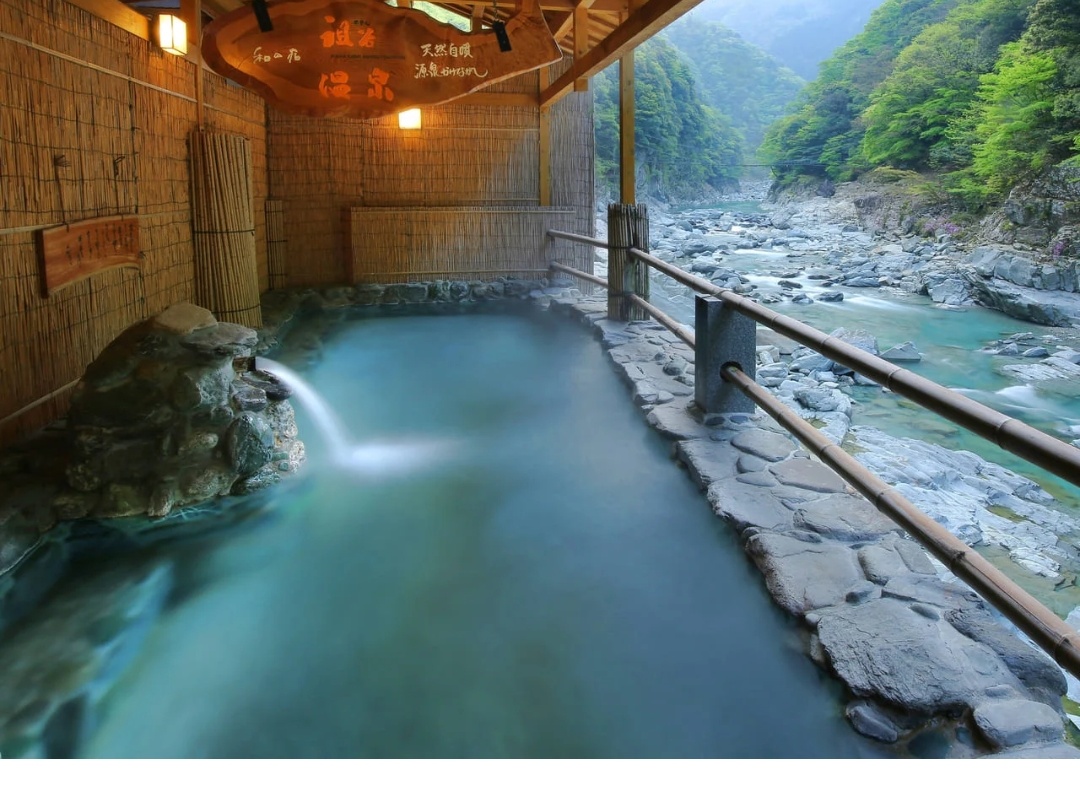 日本德岛伊谷温泉太绝妙的圣地适合自由行