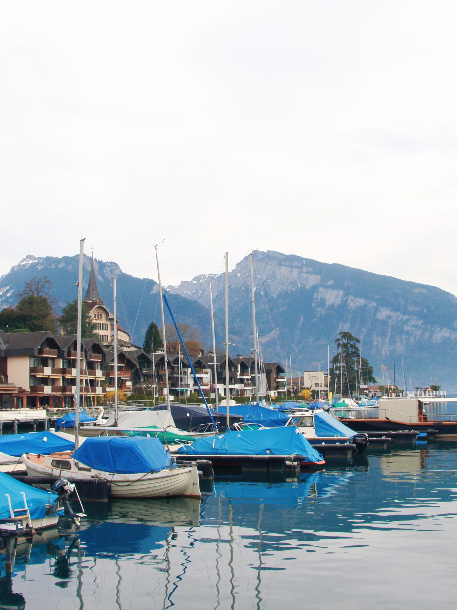 瑞士施皮茨|这里的湖面泛着仙光!