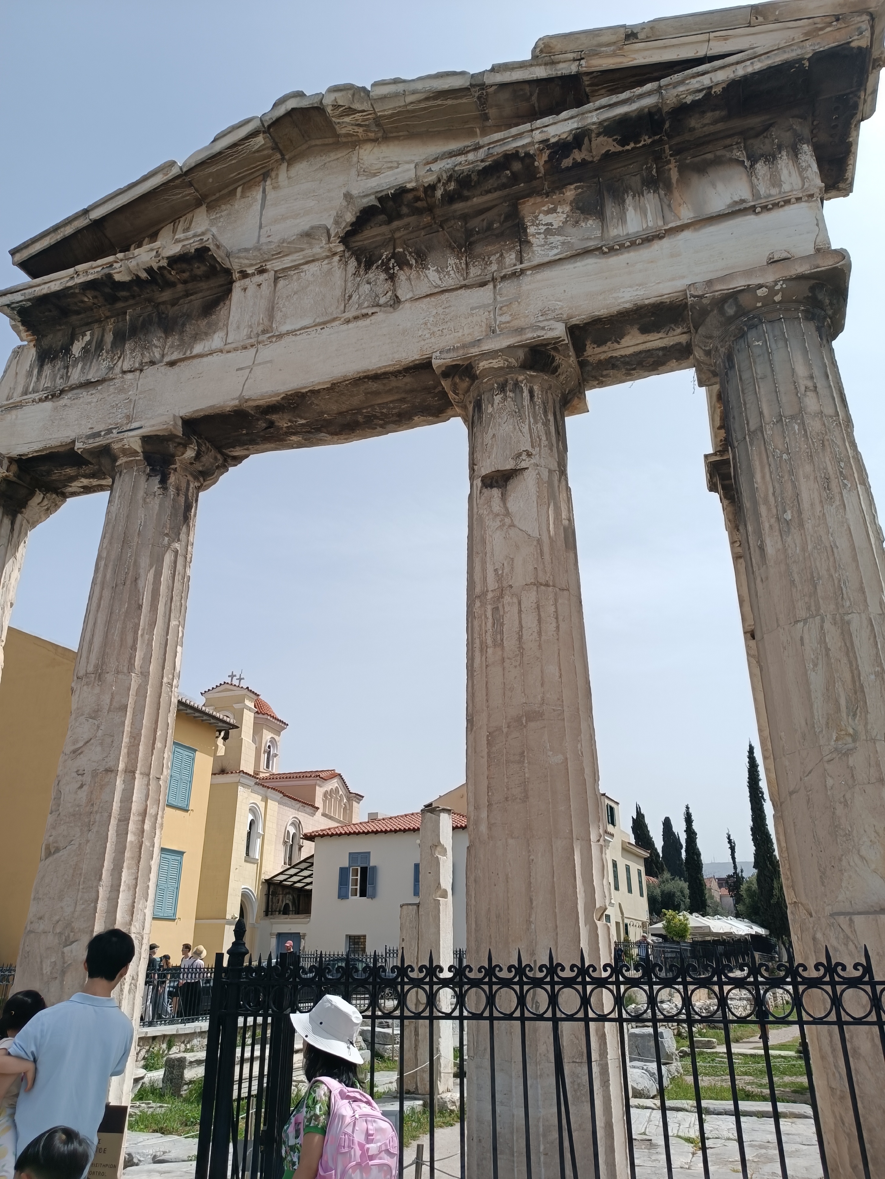 古老的集市遗迹--雅典古罗马市集