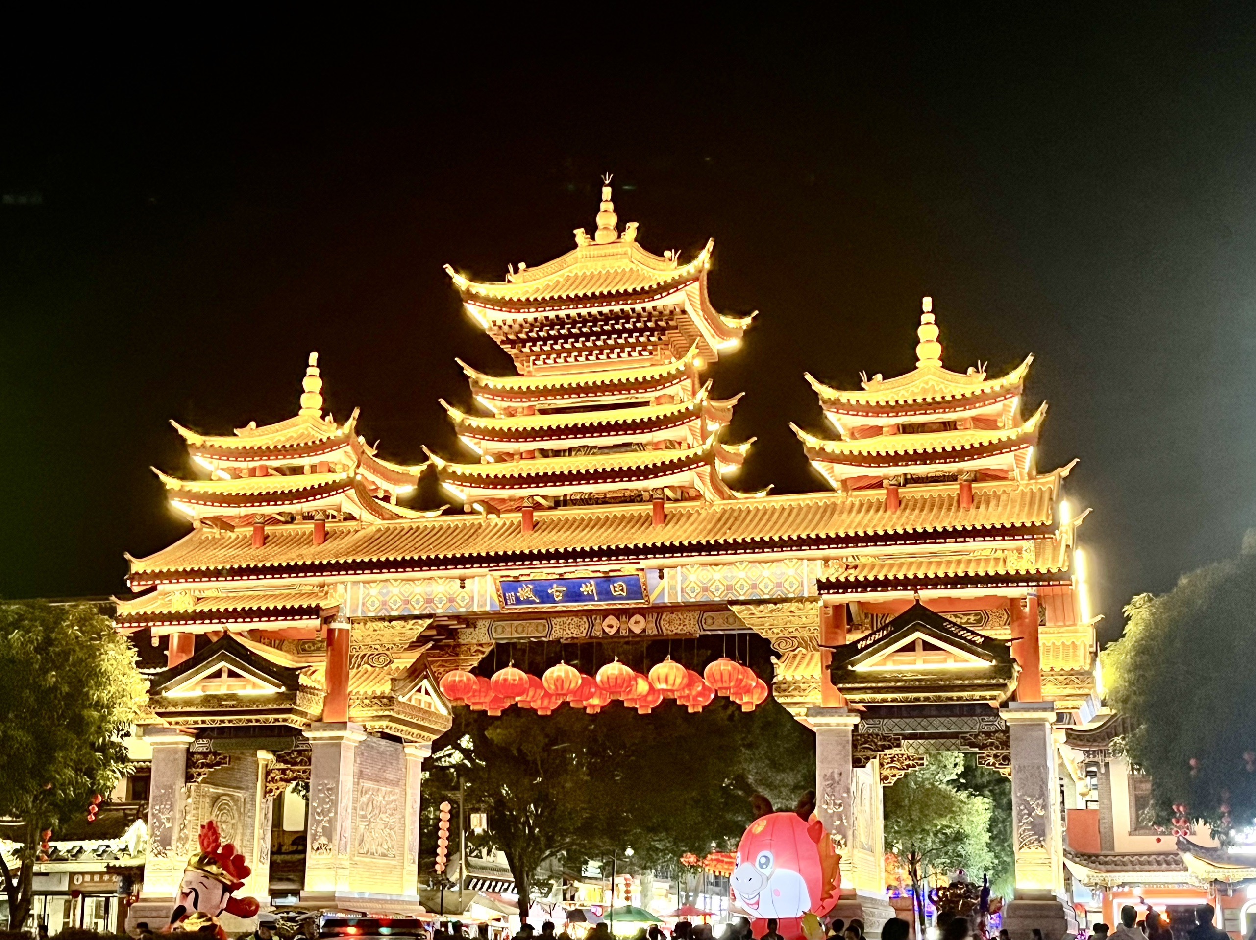 田州古城,位于广西壮族自治区百色市田阳县,田阳县位于广西壮族自治区