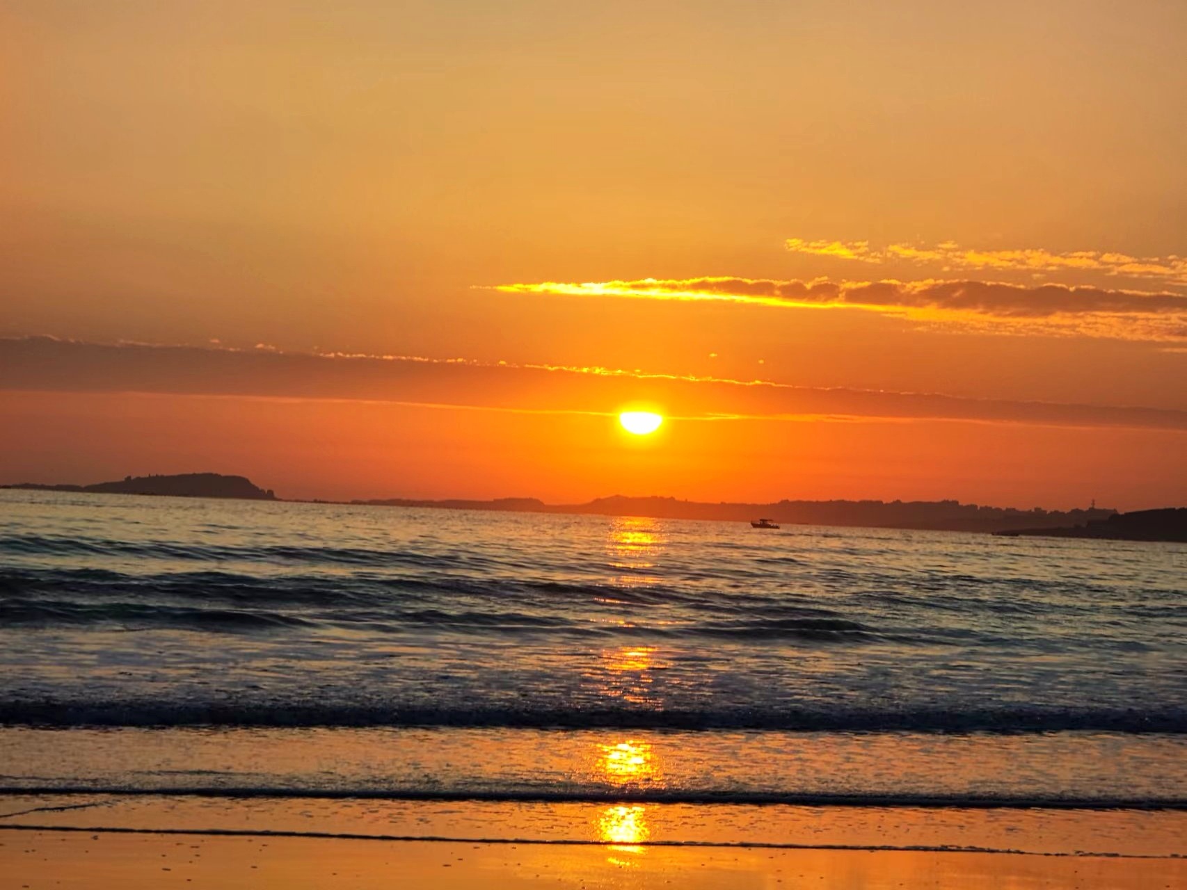 福州平潭岛|海上日出日落,太出片了