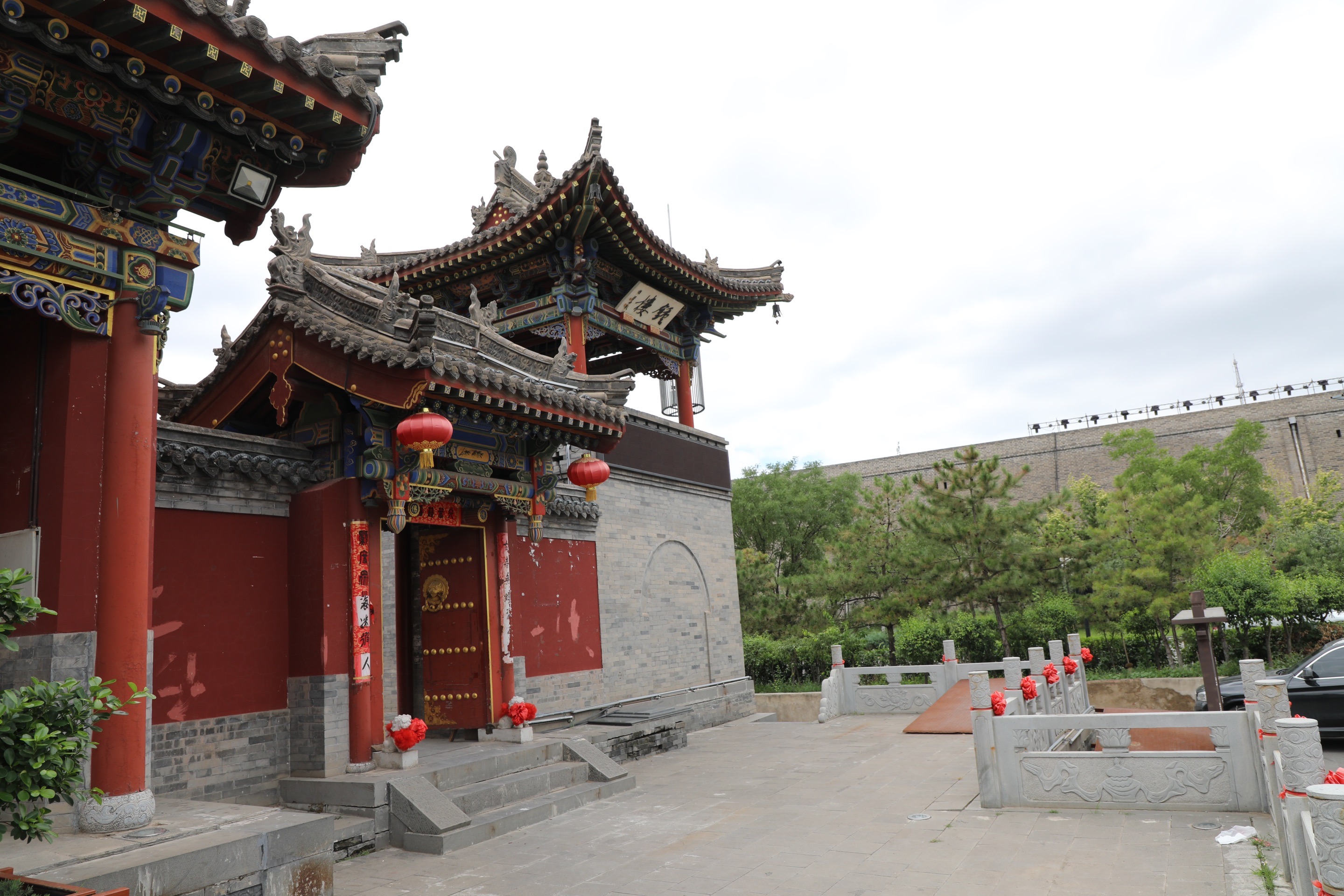 游山西大同圆通寺景区