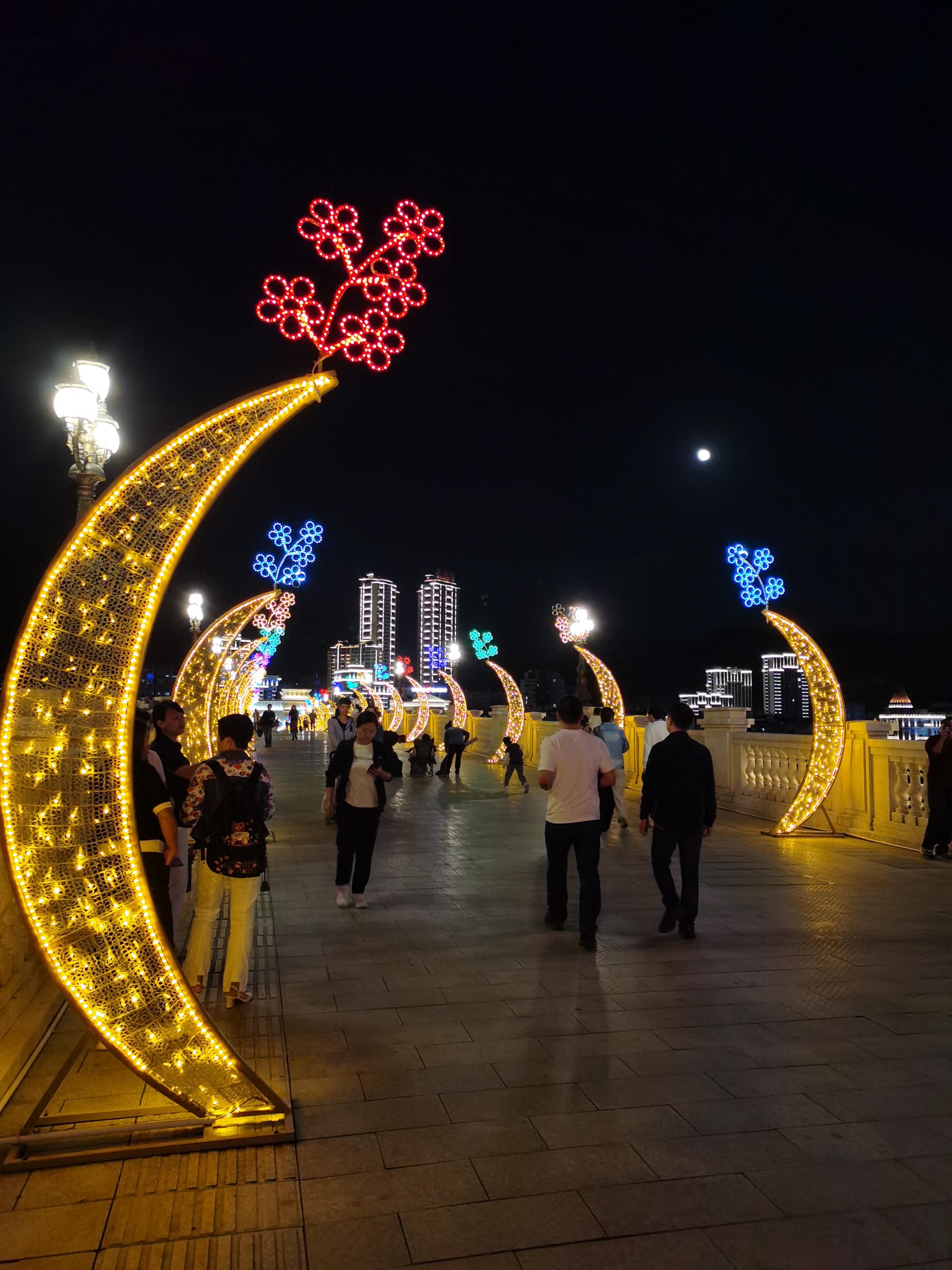 丽水夜景图片